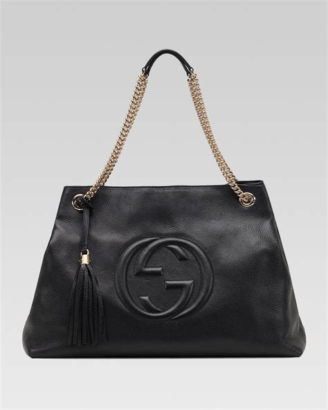 used gucci black chain purse|The Premier Online Store For Genuine Pre.